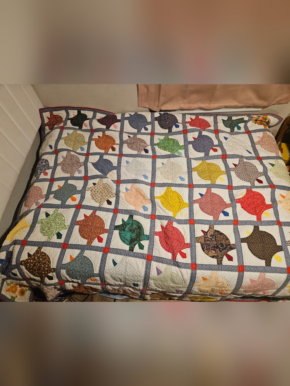 Handmade Multicolor Patchwork Quilt - Home Bedding